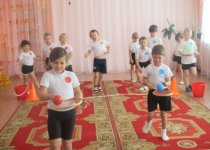 Спортивный праздник в группе "Солнышко"